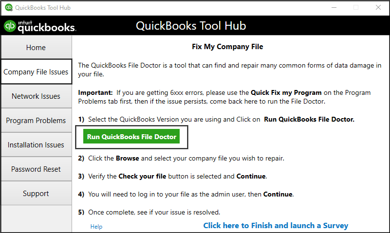 Quickbooks Error